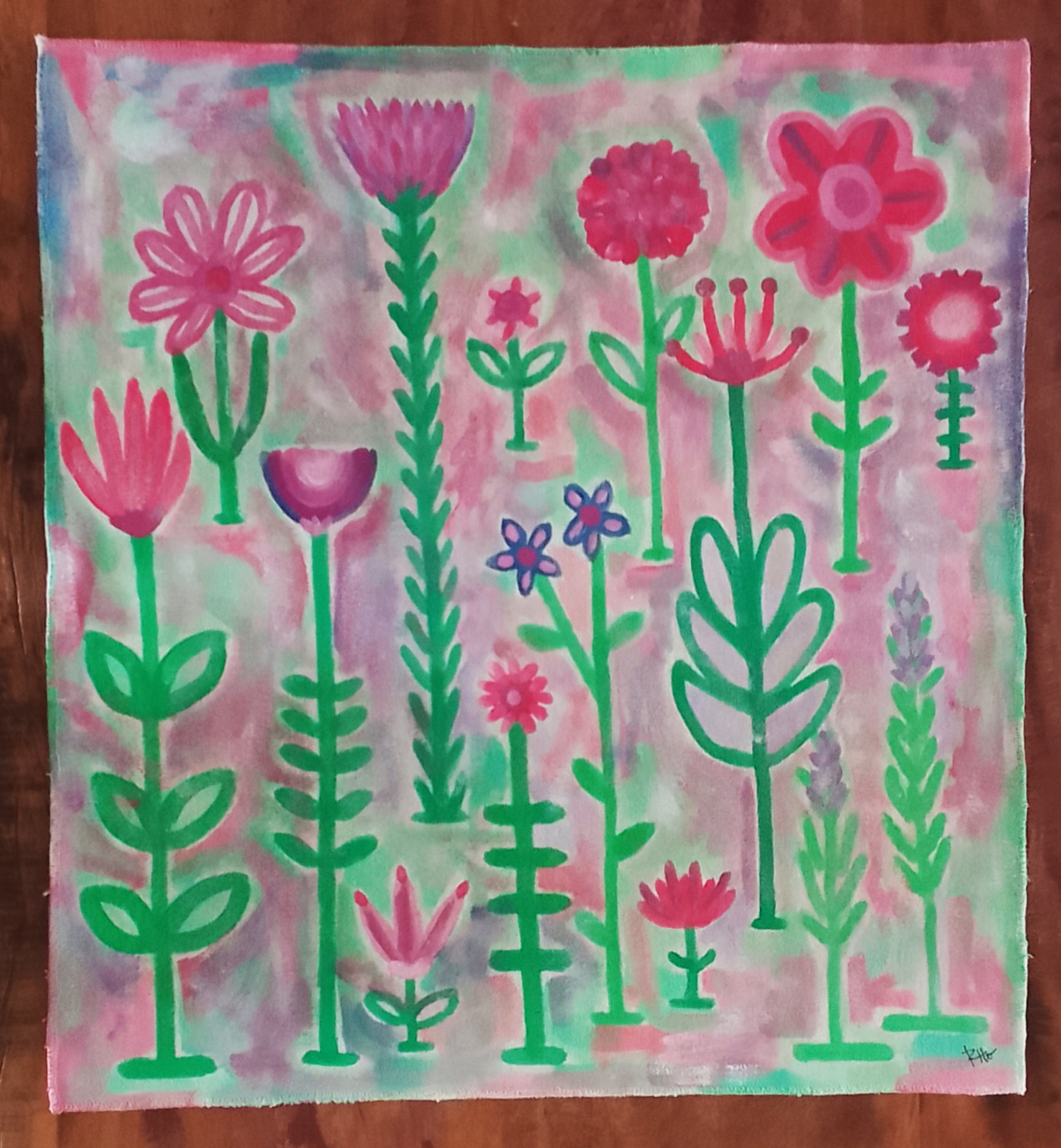 Fundo roxos e verdes com flores vermelhas.jpg